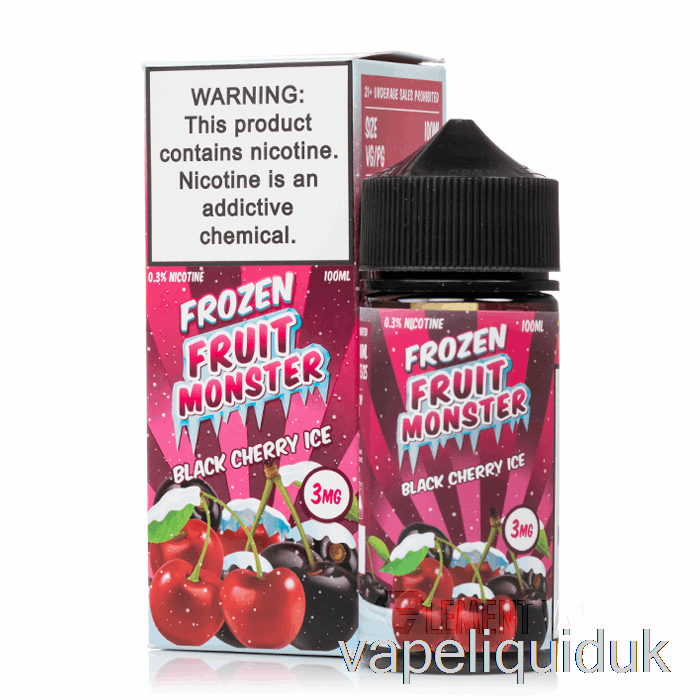 ICE Black Cherry - Frozen Fruit Monster - 100mL 6mg Vape Juice